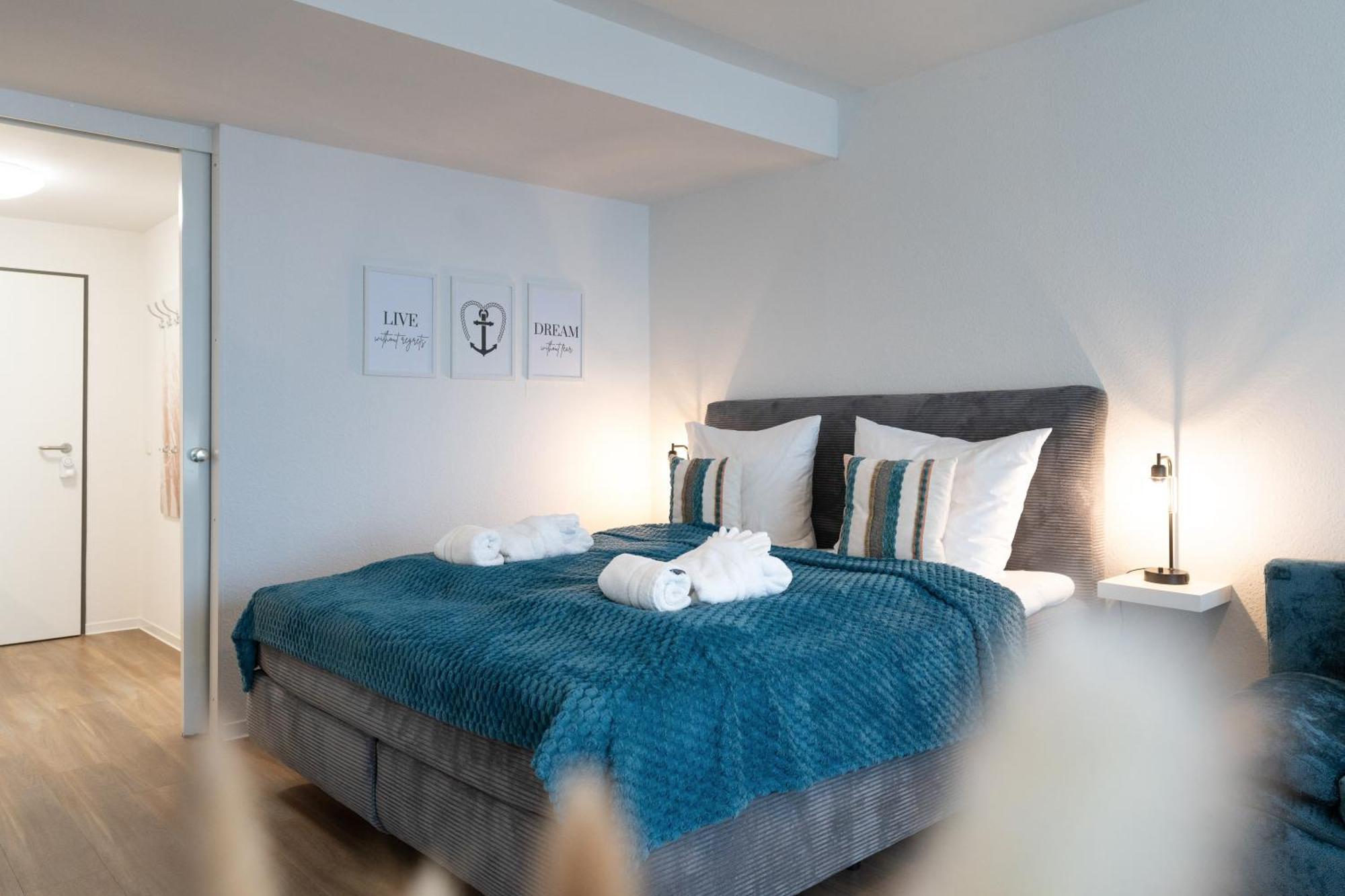 Ankerherz Appartements Bei Blankenese Amburgo Camera foto