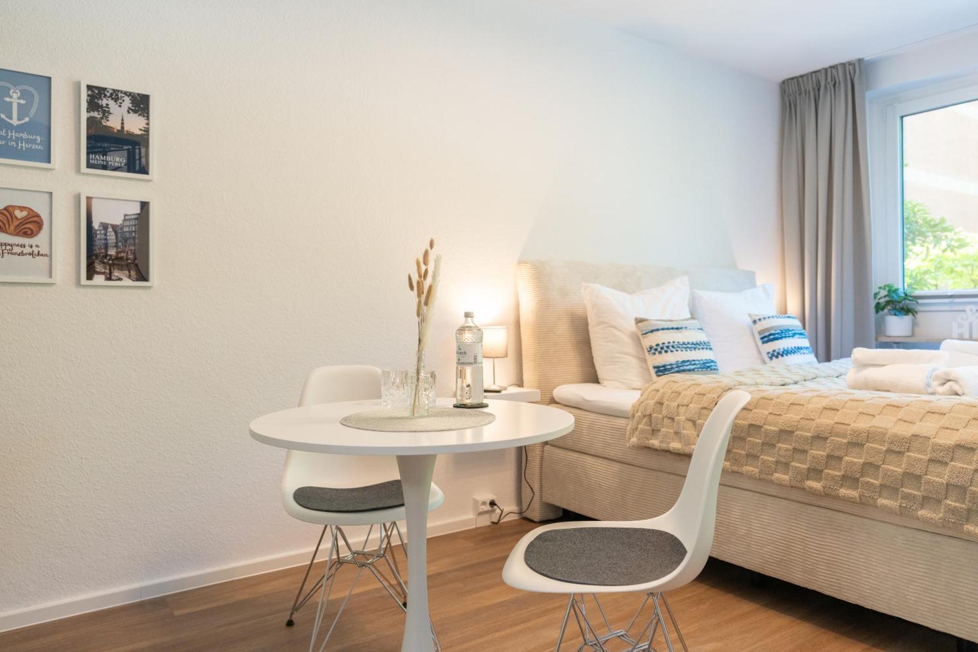 Ankerherz Appartements Bei Blankenese Amburgo Camera foto