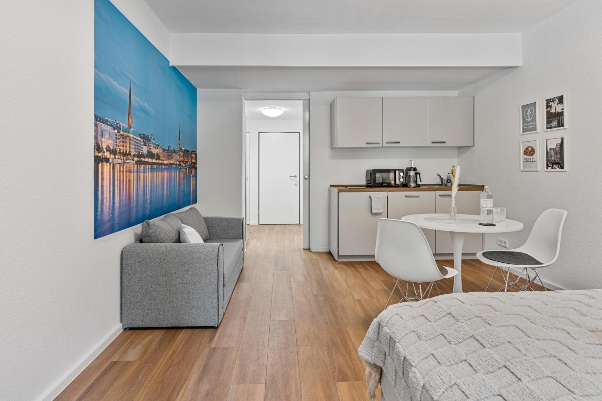 Ankerherz Appartements Bei Blankenese Amburgo Camera foto